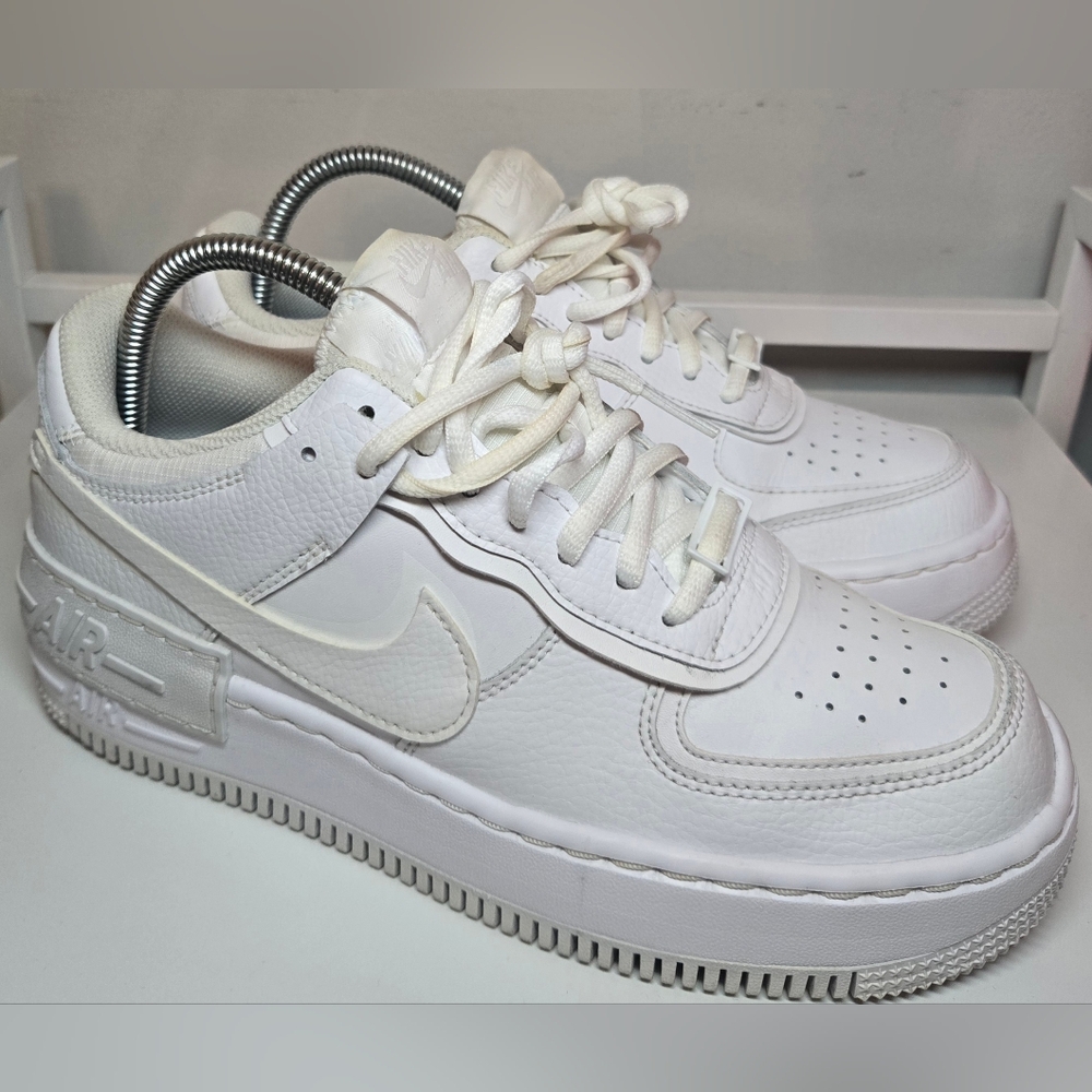 Nike Air Force 1 All-White Sneakers